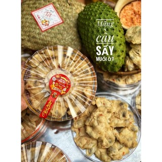300g mãng cầu sấy muối ớt từ đơn 50k,