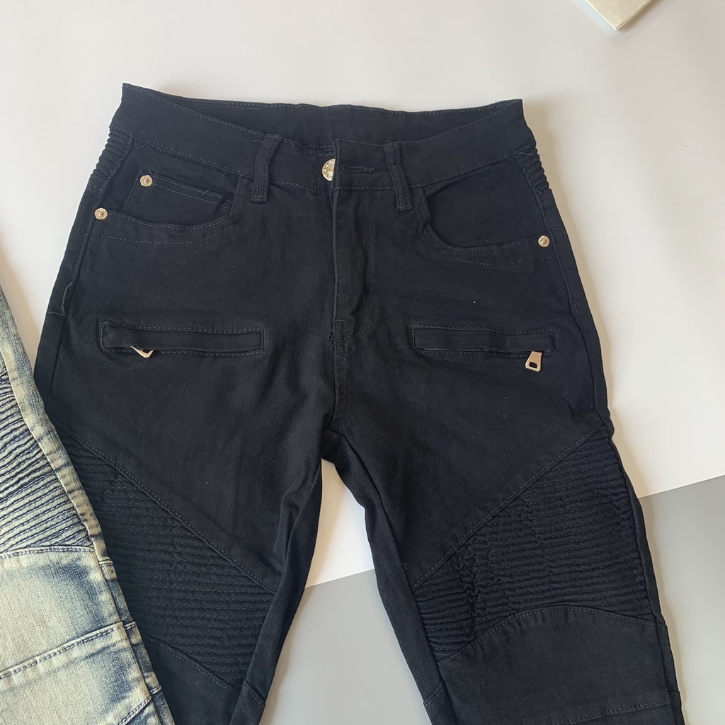 [Video] Quần Jean Nam Ống Khoá Phối Vải Nhăn Cực Sang | BigBuy360 - bigbuy360.vn