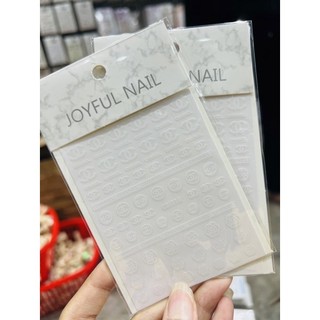 [HANGKIU] HÌNH DÁN 3D NAILS THƯƠNG HIỆU.