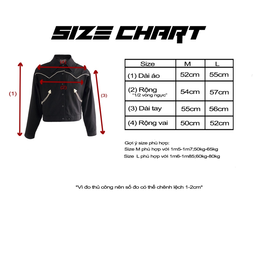 Áo khoác jeans đen form dáng cropped 99PROJECT