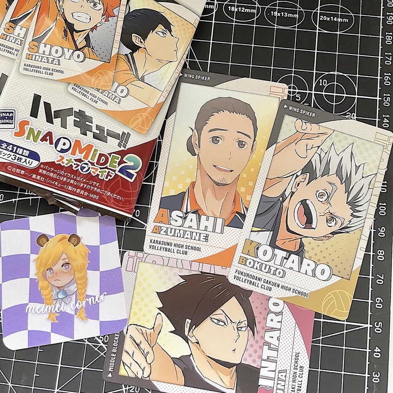 THẺ NHÂN PHẨM SNAPMIDE HAIKYUU 2