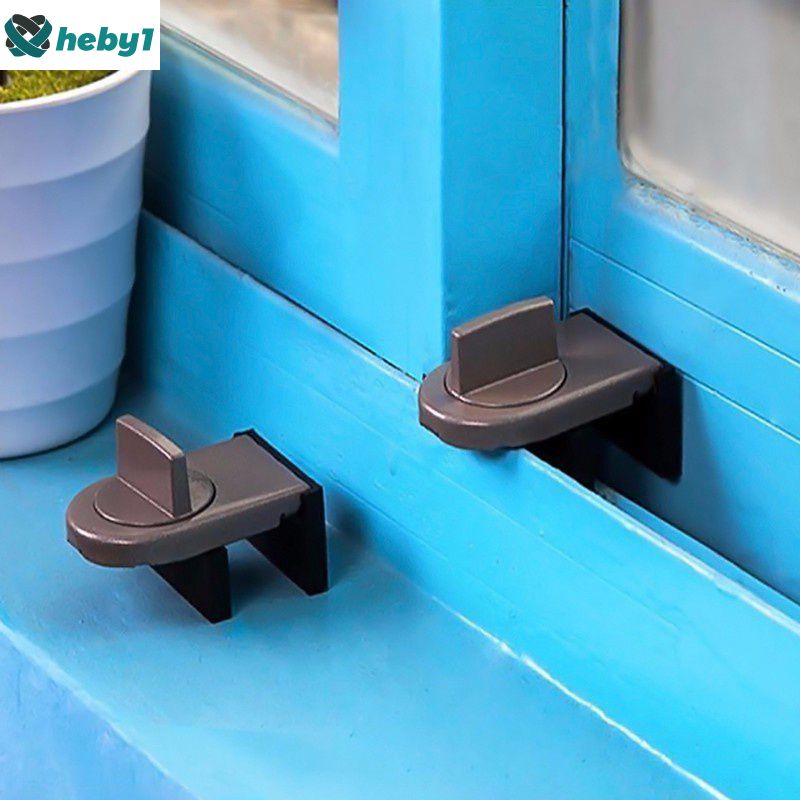 Khóa Cửa Sổ Cửa Trượt An Toàn Hữu Ích Cho Trẻ Em Dụng Cụ Hạn Chế Bắt An Toàn Heby1