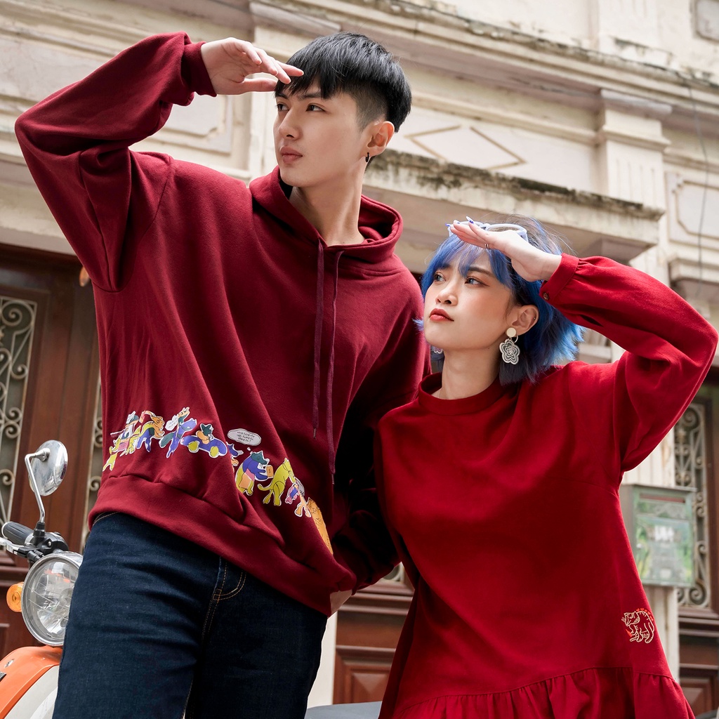 [Made by Tòhe] Áo Hoodie Đám Cưới Chuột Siêu Ngầu