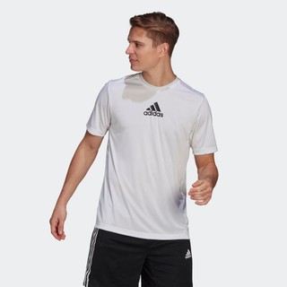 Áo adidas chính hãng-primeblue designed to move sport 3-stripes tee-gm2135