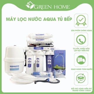 Máy lọc nước RO không vỏ tủ AQUA 8, 9, 10,11 cấp lọc , máy lọc nước RO lắp gầm bếp chính hãng AQUA, Máy lọc nước