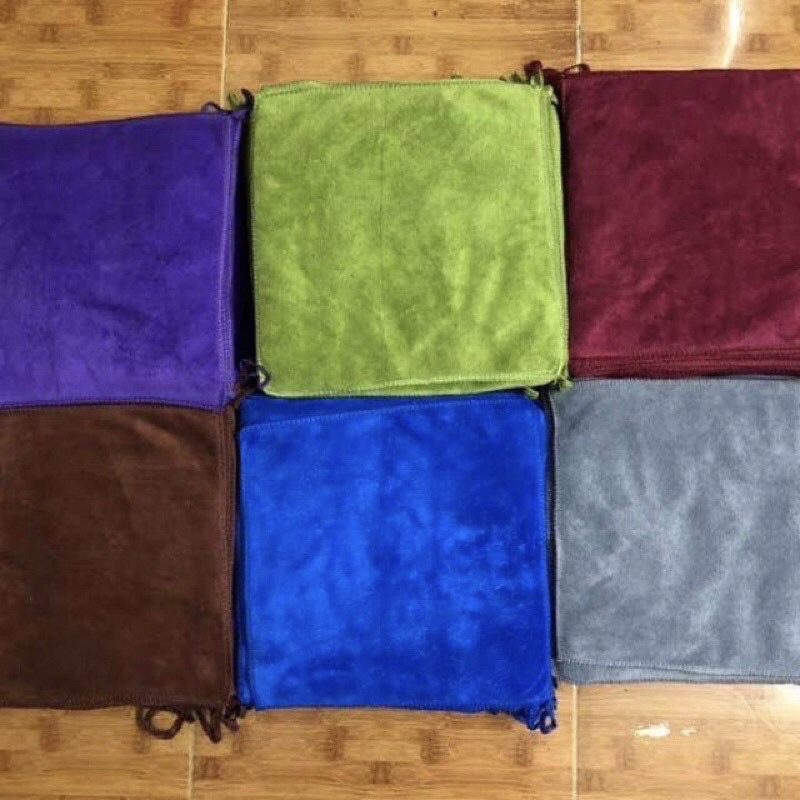 01 cái khăn nail, khăn lau bàn, khăn lau đa năng chất liệu Microfiber MT 30*30cm