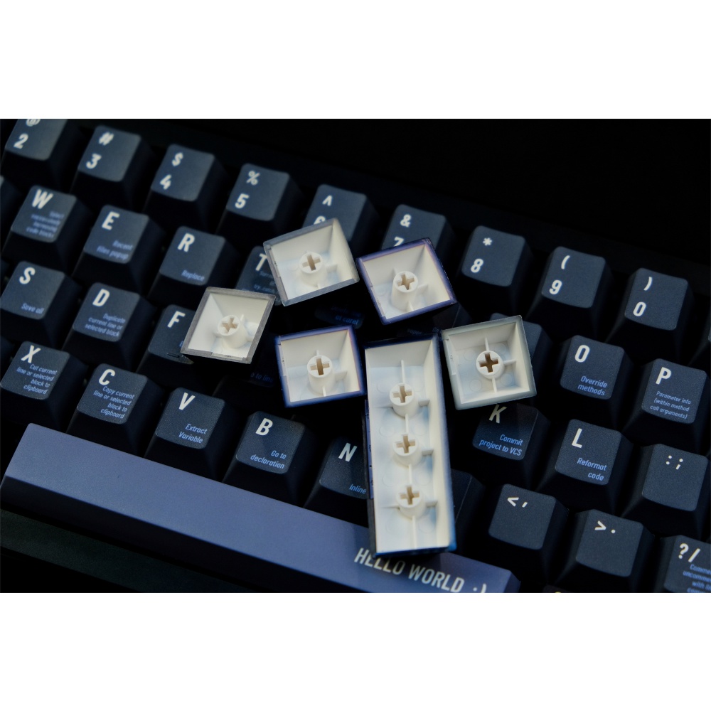 Programmer Keycaps Cherry Profile Lập Trình Viên Đen PBT Dye Sub Bàn Phím Cơ Keycap | BigBuy360 - bigbuy360.vn