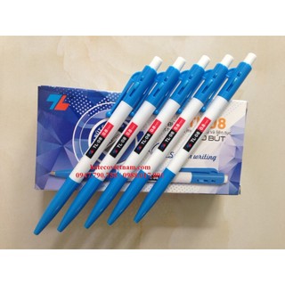 Bút Bi  bấmThiên Long TL- 08 ngòi 0.8 (Hàng CHÍNH HÃNG chuẩn công ty) TL08