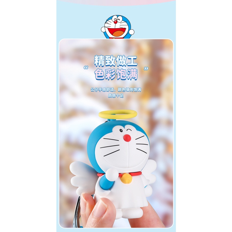 [ CHÍNH HÃNG - CÓ SẴN ] Móc khoá Doraemon Thiên Sứ - Halloween - Rabbit