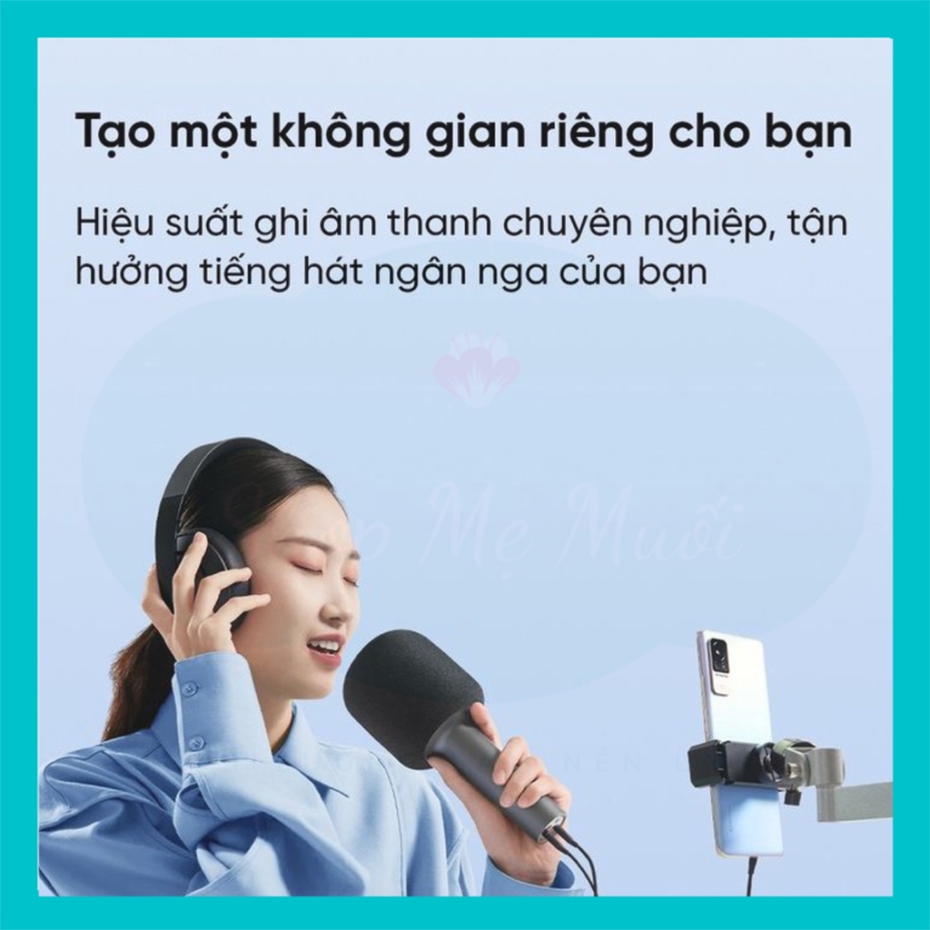 Micro karaoke Xiaomi MIJIA K - microphone kèm loa âm thanh Bluetooth