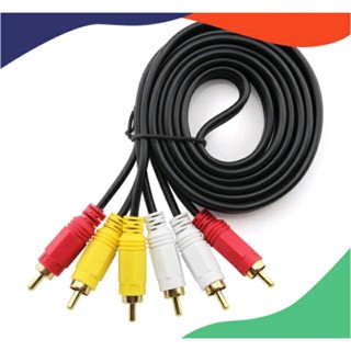 DÂY AV 6 ĐẦU ZIN HOA SEN-CHẤT LIỆU CAO CẤP VÀ TRUYỀN TẢI TÍN HIỆU CHUẨN CHO TIVI