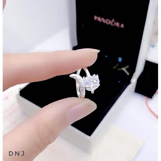 Nhẫn bạc nữ đá mặt hồ ly