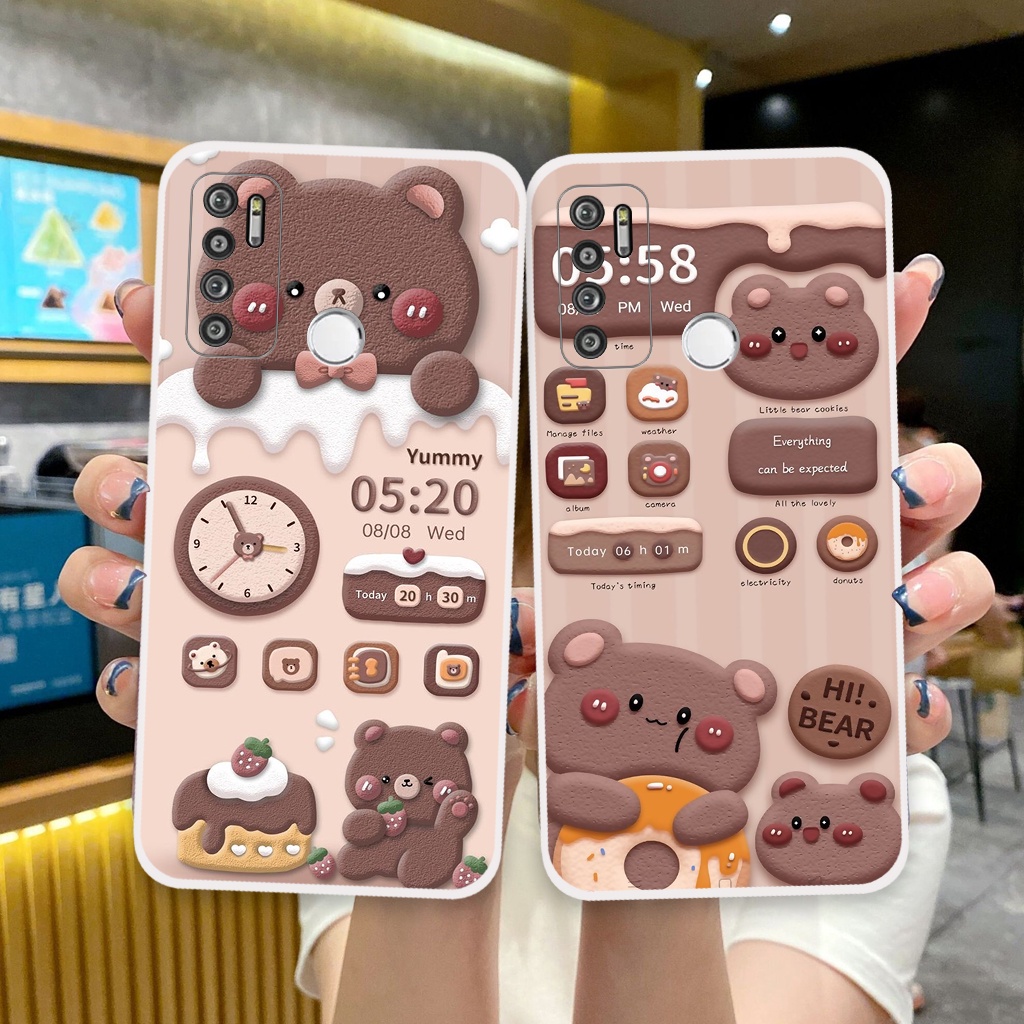Ốp lưng Vsmart Live 4, ốp điện thoại vsmart, vinsmart hình vịt con, gấu xinh