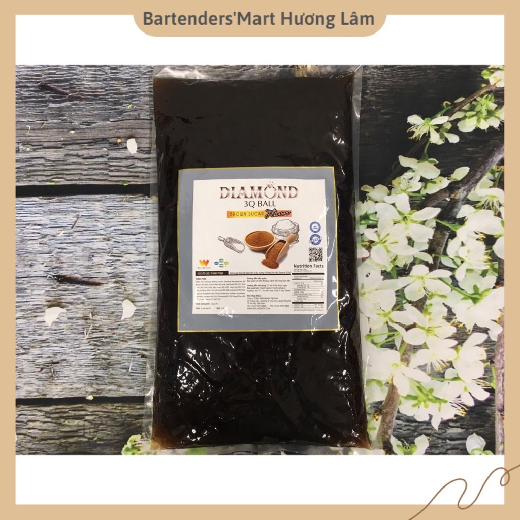 Thạch 3q caramel diamond