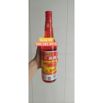 Giấm Tôm Đại Hồng 620ml/ Dấm Tôm Red Vinegar/ Dấm Hồng