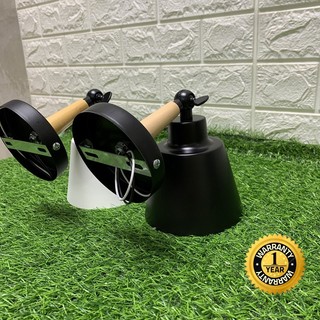Đèn trang trí gắn tường đơn giản DT1121, hiện đại, chao thân nhôm dùng đui xoáy E27
