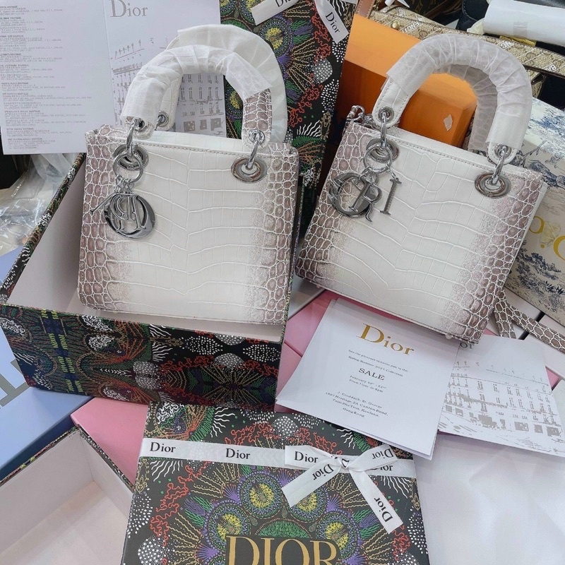 Túi dior lady bạch tạng s20