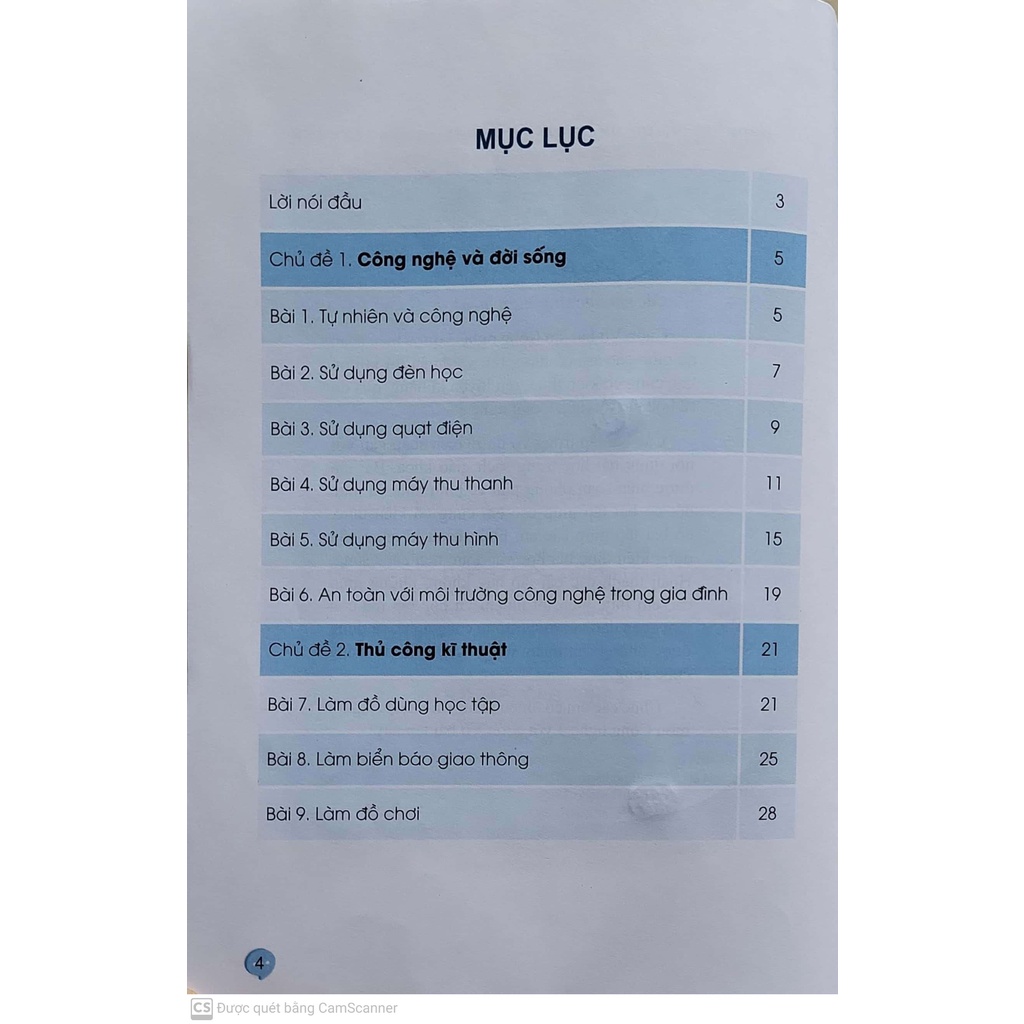 Sách - Vở bài tập công nghệ 3 - bộ Cánh Diều