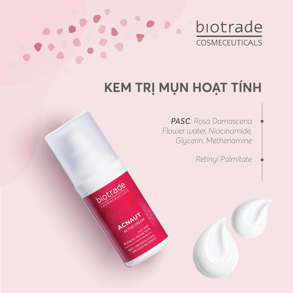 Chấm Mụn Biotrade Acnaut Active Cream 30ml