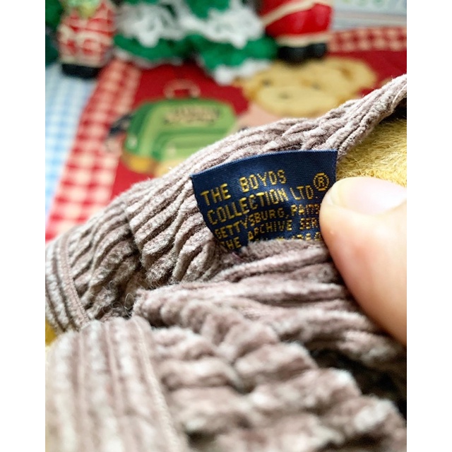 Gấu bông teddy boyds vintage 1990-96 thú nhồi bông