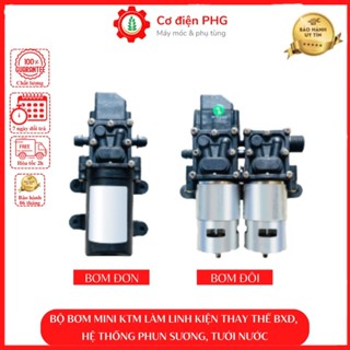 Máy bơm mini phun sương dùng phun thuốc, tưới cây, tưới lan, phun sương | KTM, BOSS, SINLEADER