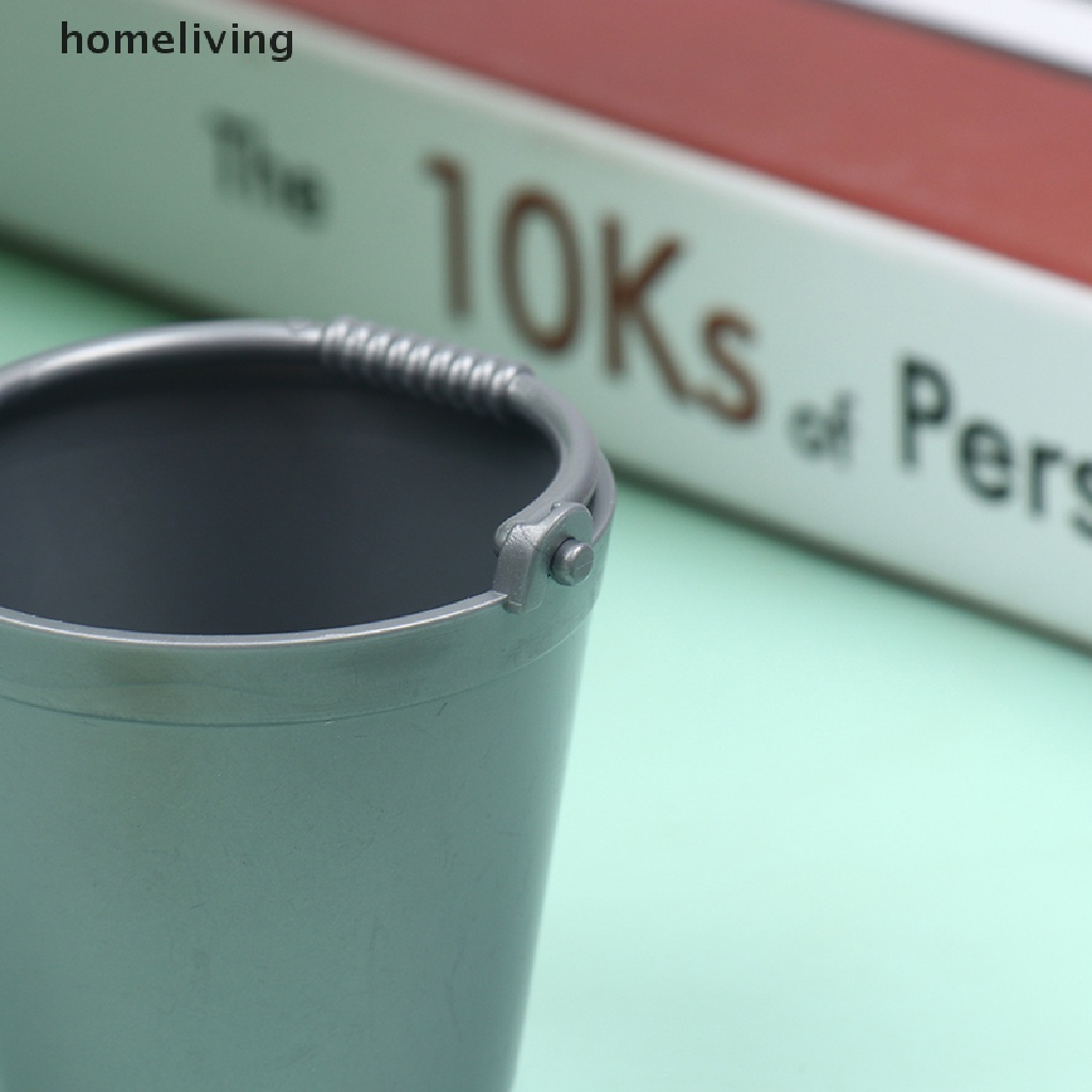 Set 2 Xô Mini Dễ Thương 1: 12 Dùng Để Trang Trí Nhà Búp Bê