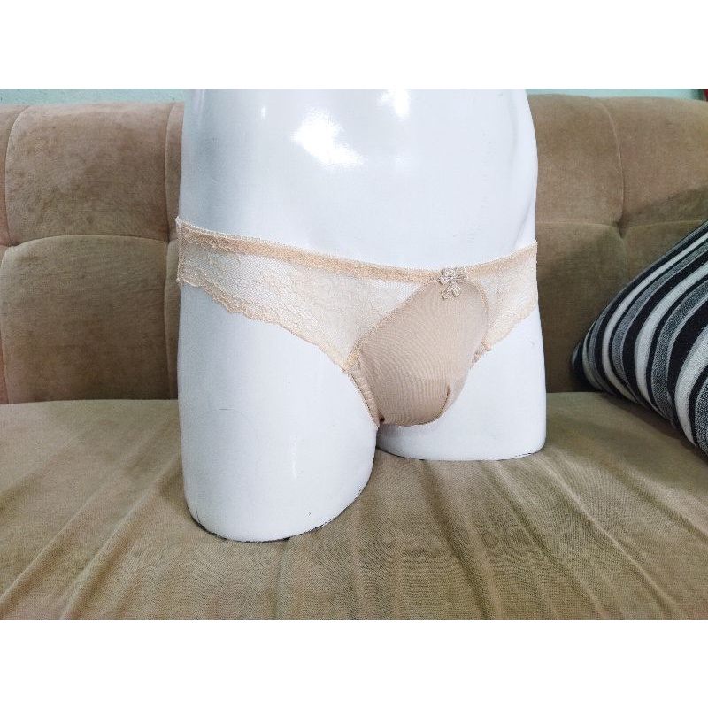 Quần lót nam phối ren