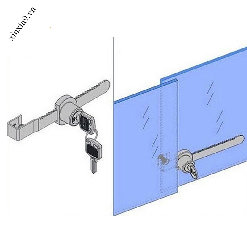 Ổ Khóa Cửa Sổ / Cửa Kính / Tủ Quần Áo / Chìa Khóa Dùng Trưng Bày Điện Thoại Di Động s9n