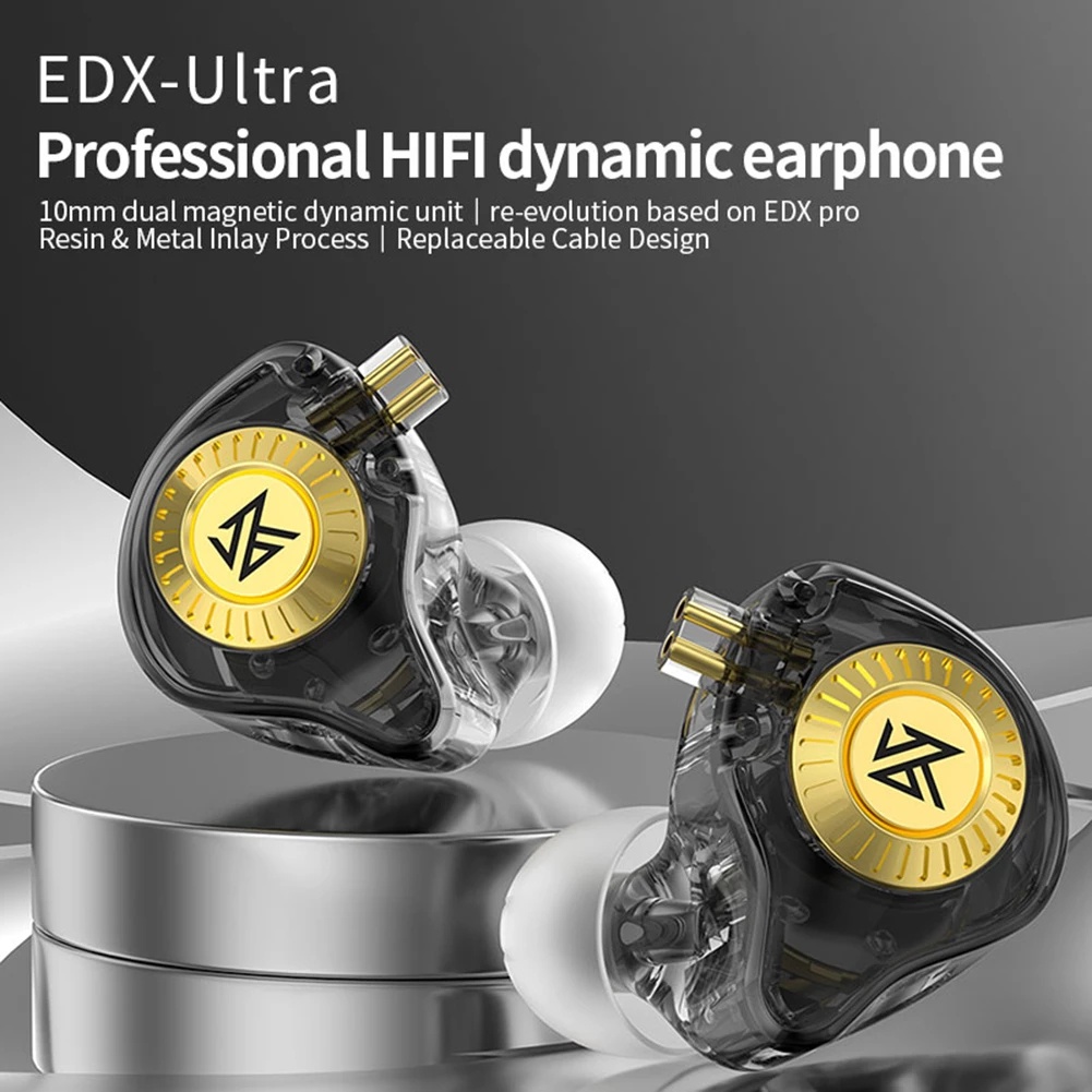 Tai Nghe Thể Thao Nhét Tai KZ EDX Ultra HiFi Chống Tiếng Ồn ZES EDS