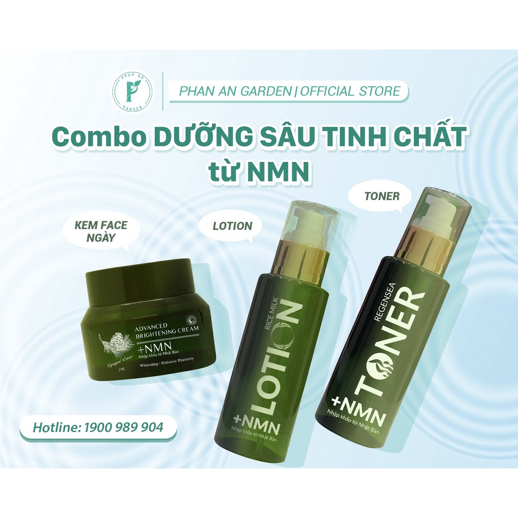 Kem dưỡng ẩm trắng da Advanced Brightening + NMN Cream cấp ẩm, làm mờ thâm nám trên da 30g