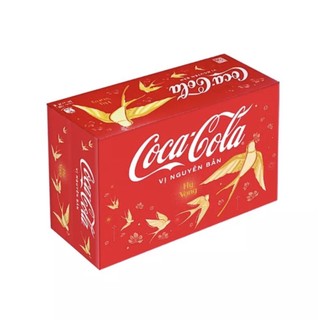 Thùng 24 Lon Nước Ngọt Coca Cola Xuân 320ml