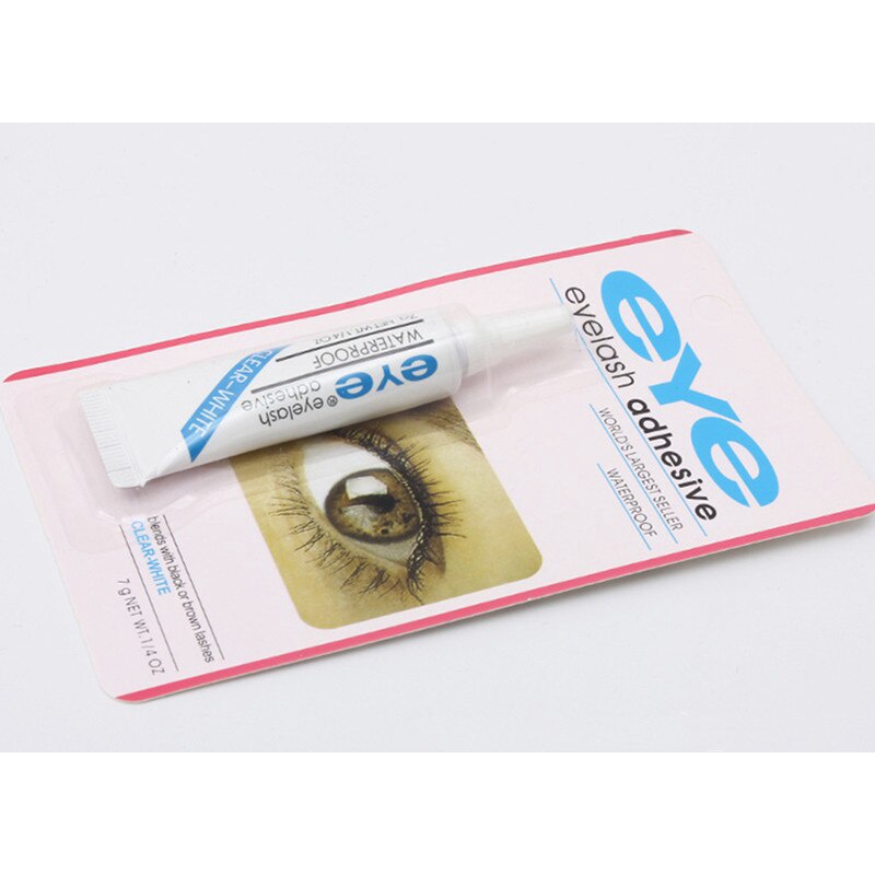 Keo Dán Lông Mi Giả Màu Trắng / Đen Chống Thấm Nước Chuyên Nghiệp