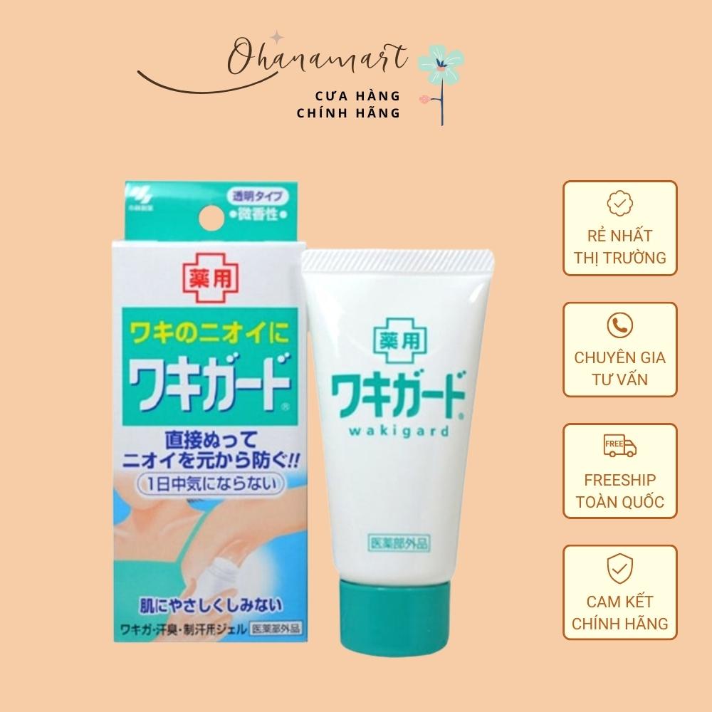 Lăn gel khử mùi hôi nách kobayashi 50gr nội địa Nhật vừa nhỏ gọn vừa khử mùi hiệu quả không lo ố vàng áo