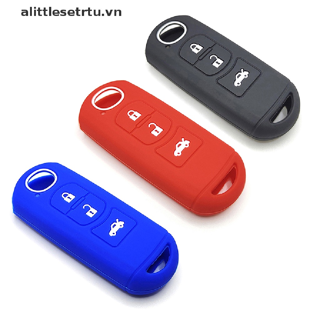 Vỏ Silicon Bảo Vệ Chìa Khóa Điều Khiển Từ Xa Cho Xe Hơi Mazda CX4 Atenza 6 Axela CX5