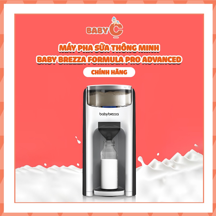 (Mua 1 tặng 5) Máy pha sữa thông minh BABY BREZZA FORMULA PRO ADVANCED chính hãng - BabyC