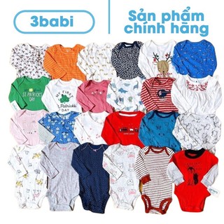 Body chip tay dài cho bé trai và bé gái nhiều màu