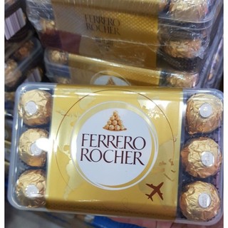 Socola ferrero rocher hộp 30 viên 375g. Date T1/25. hàng nội địa nhé khách ơi.