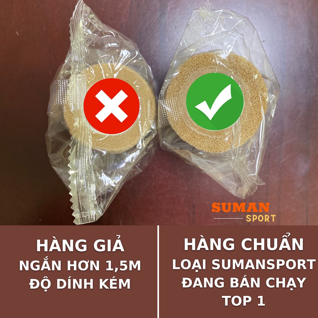 Băng keo thể thao quấn cổ chân giày đá bóng, băng cuốn đá banh thể thao hỗ trợ y tế bảo vệ cổ tay, đầu gối