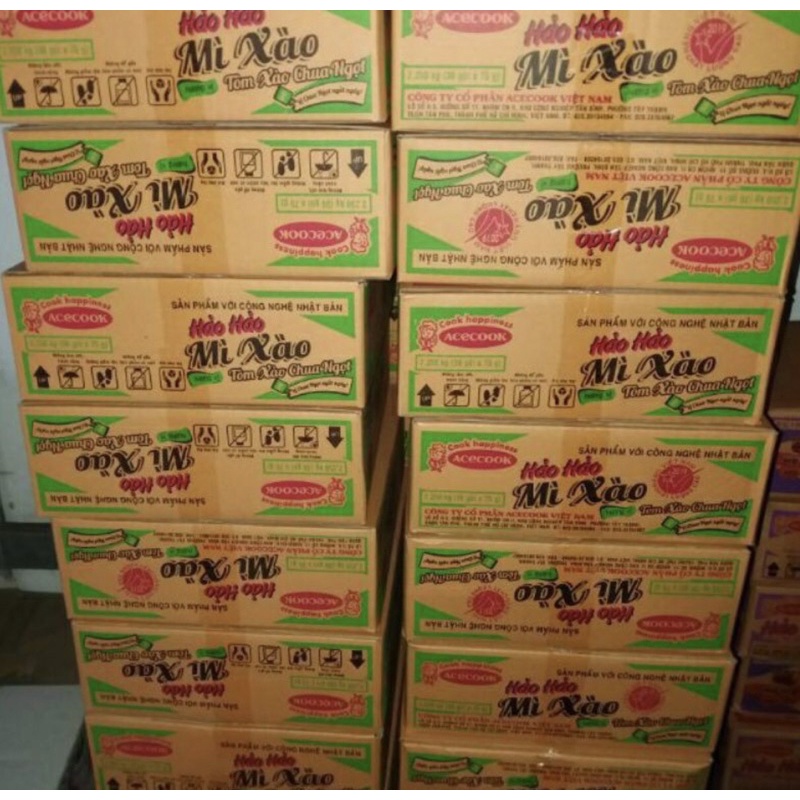 Mì Xào Chua Ngọt HẢO HẢO thùng 30 Gói