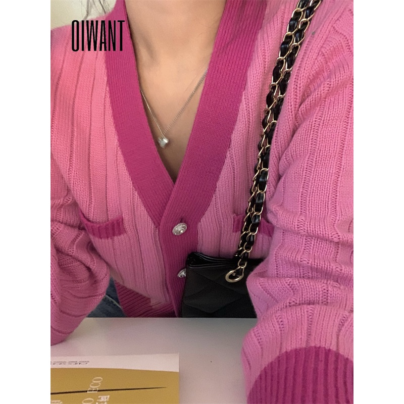 Áo Cardigan Dệt Kim Tay Dài Dáng Ôm Thời Trang Cho Nữ