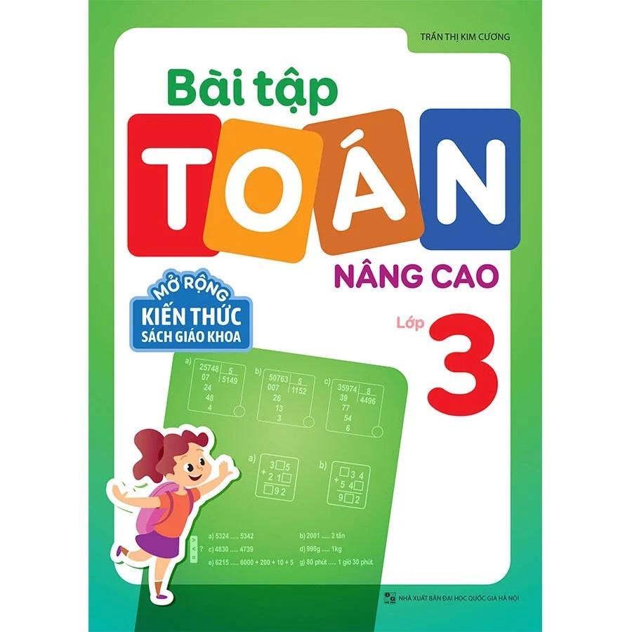 Sách - Combo Toán Nâng Cao Lớp 3 ( 2 cuốn ) - Minh Long