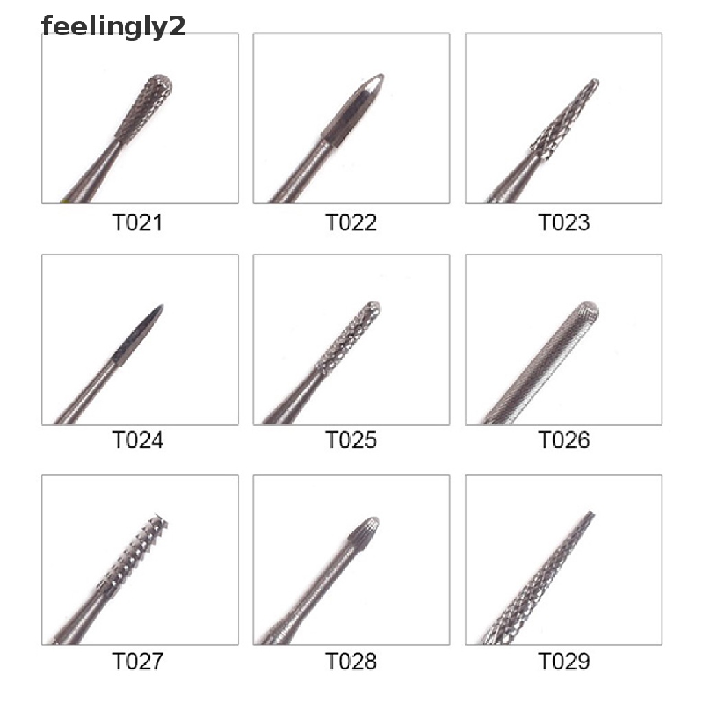 Mũi Khoan Móng Tay Bằng Vonfram Cacbua Chuyên Dụng Cho Salon Làm Móng