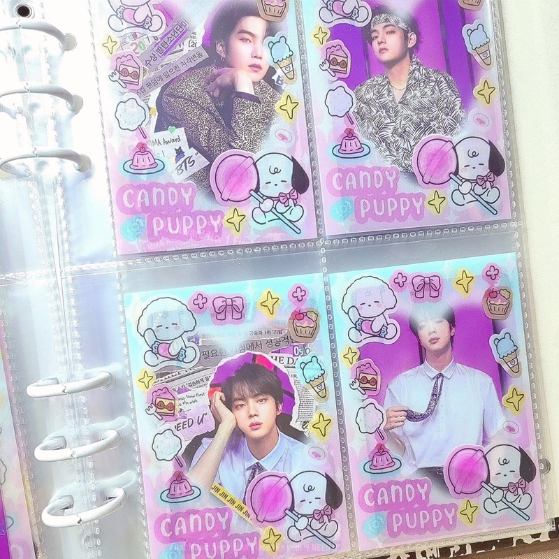 Set sleeve siêu cute_ Sleeve bảo vệ card