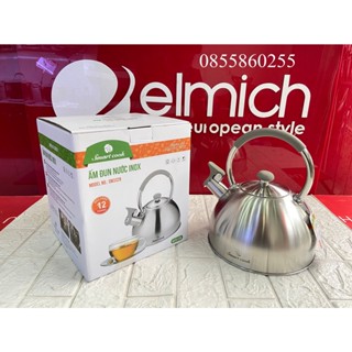 Ấm đun nước Elmich smartcook đáy từ inox 3328 dung tích 2,5l