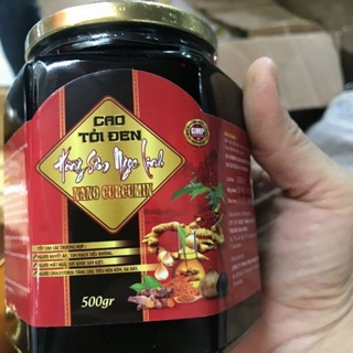 CAO TỎI ĐEN HỒNG SÂM NGỌC LINH NANO CURCUMIN HỘP 500g