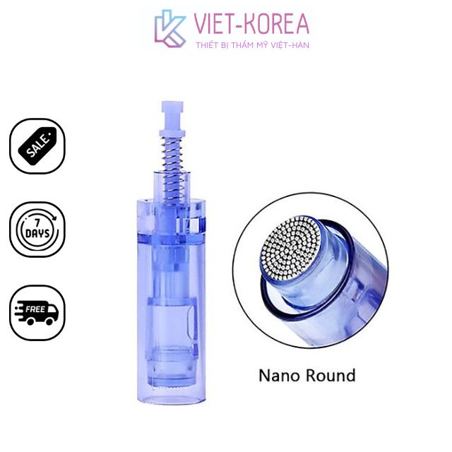 Kim Nano Cấy Tảo Đầu Cấy Nano Xanh Đầu Kim Máy Dr Pen Loại Tốt Siêu Bền