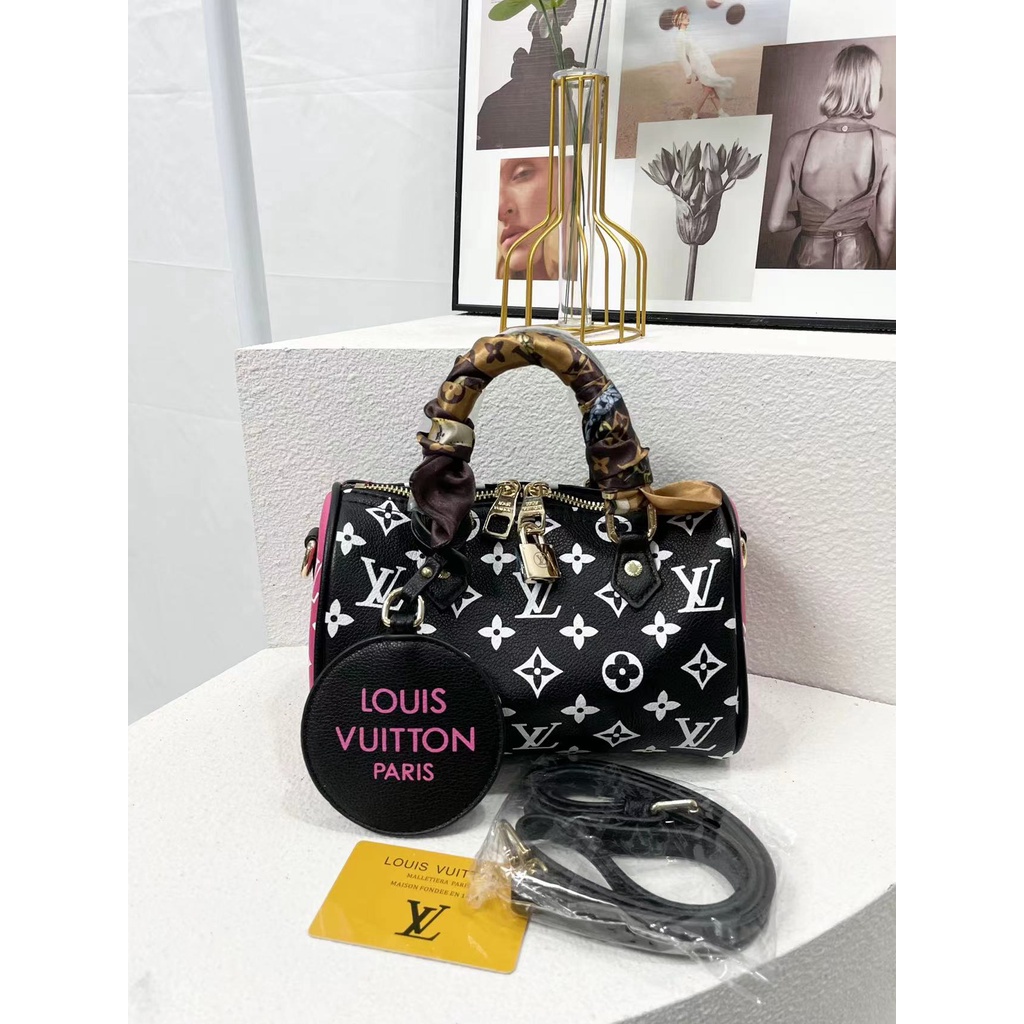 Túi Đeo Chéo LV 2023 In Họa Tiết Đơn Giản Phong Cách Âu Mỹ Cho Nữ