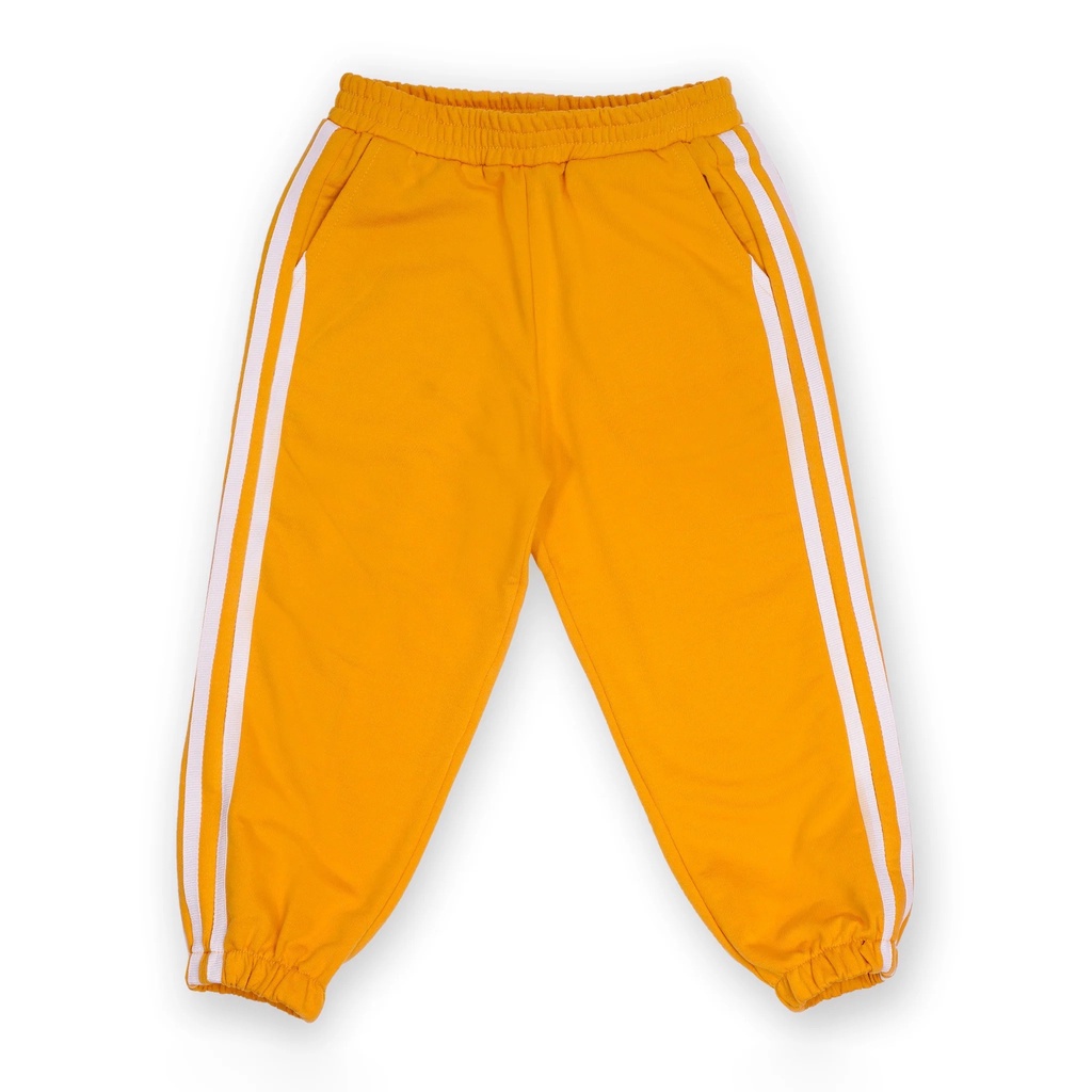 Quần dài trẻ em SAYME quần nỉ jogger thể thao bé trai bé gái bo gấu KCJO0012