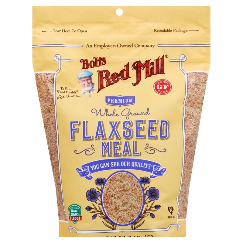 BỘT HẠT LANH NGUYÊN CÁM ORGANIC KHÔNG GLUTEN FLAXSEED MEAL BOB'S RED MILL 453G