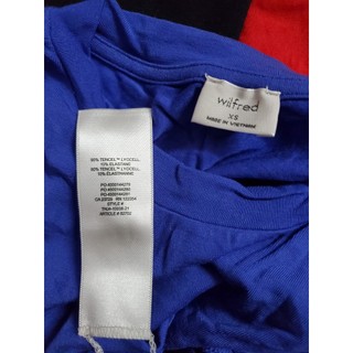 Áo bodysuit ngắn tay Wilfred Florilège